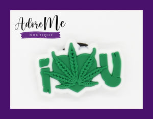 Adult  Marijuana Croc Shoe Charms Collection Adults Only
