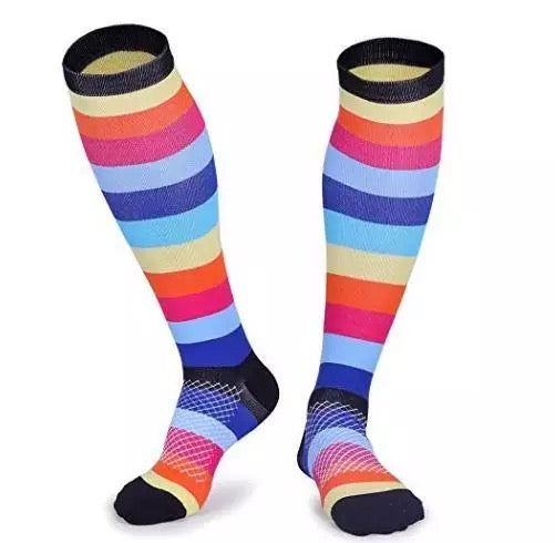 Stripe Compression Socks