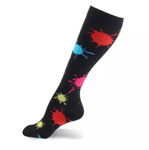 Super Cool Funky Colorful Compression Socks