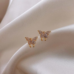 Beautiful Butterfly Stud Earrings