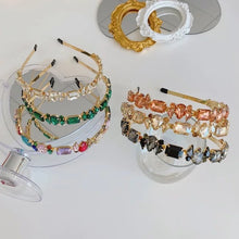Load image into Gallery viewer, Luxury Crystal Bling Rhinestone Headbands
