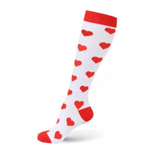 Load image into Gallery viewer, Heart Compression Socks
