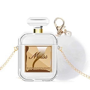 Luxury 3D Perfume Bottle AirPod case (Miss)