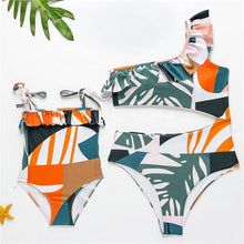 Load image into Gallery viewer, Mommy and Me Tropical Swimsuits
